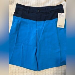 lululemon athletica Blue and Black Men’s Vital Shorts size 34 NWT